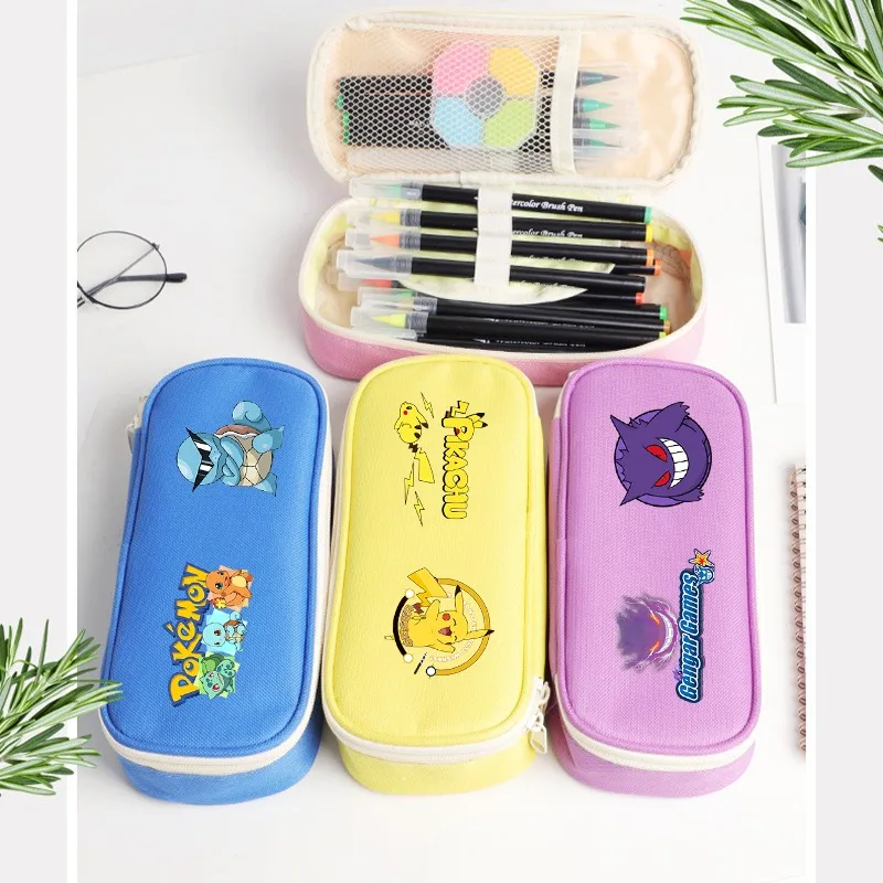 Pencil Case Large - Pokemons Pikachu Kalem Kutusu Sevimli Öğrenci