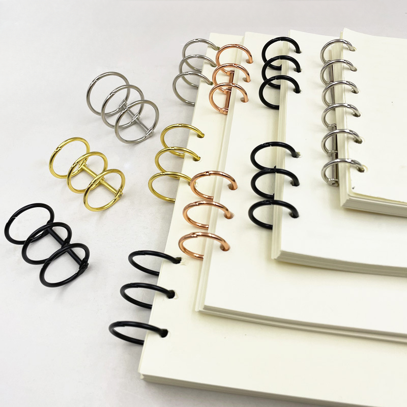 Binder Clip Assorted - 2 adet/takım Metal Kitap Yüzükler Dosya