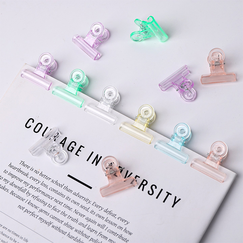 Binder Clip Assorted - 10/20 adet 31mm Şeker Renkli Plastik