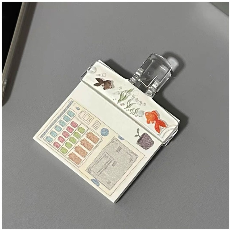 Şeffaf Akrilik Klipsler Karika - Binder Clip Assorted incelemesi ve fiyatı