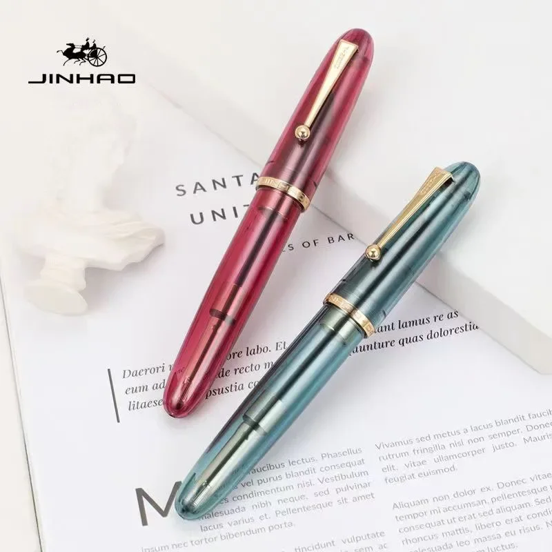 Jinhao 9019 dolma kalem Şeffaf - Stationery Supplies Business incelemesi ve fiyatı