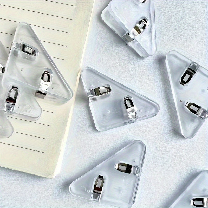 22 adet Şeffaf Üçgen Klips Set - Binder Clip Assorted incelemesi ve fiyatı