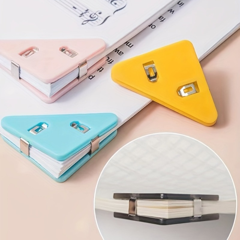 22 adet Şeffaf Üçgen Klips Set - Binder Clip Assorted incelemesi ve fiyatı