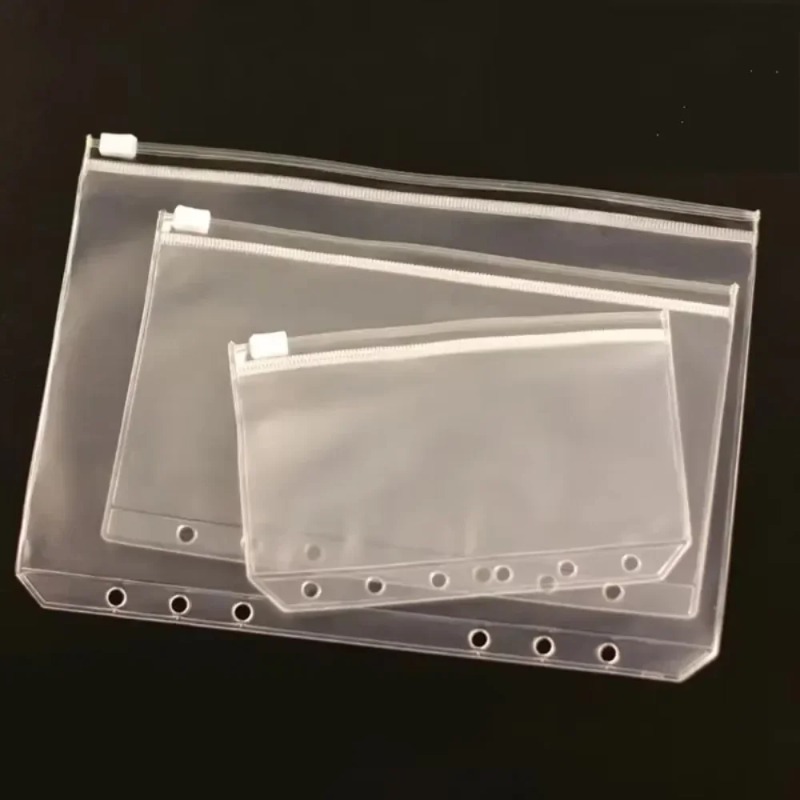10 adet şeffaf PVC fermuarlı k - Portfolio Folder Zip incelemesi ve fiyatı