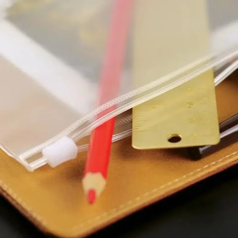 10 adet şeffaf PVC fermuarlı k - Portfolio Folder Zip incelemesi ve fiyatı